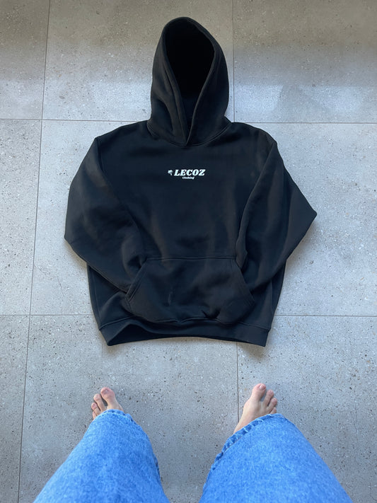 Black LeCoz  heavyweight Hoodie