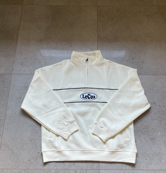 Cream Lecoz Quarter Zip